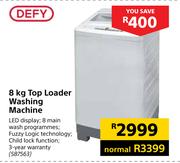 Defy 8Kg Top Loader Washing Machine