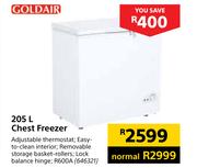 Goldair 205Ltr Chest Freezer