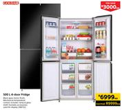 Goldair 500Ltr 4 Door Fridge-Each