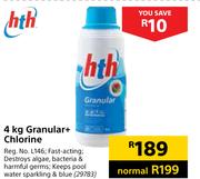 HTH 4Kg Granular+ Chlorine