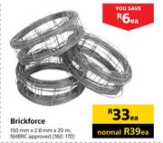 Brickforce-150mmX2.8mmX20m Each