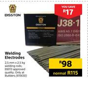 Disston Welding Electrodes-2.5mm2.5Kg