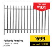 Palisade Fencing-1.8mX3mX2mm