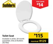 Builders Toilet Seat 