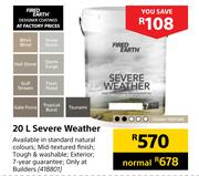 Fired Earth Severe Weather-20Ltr