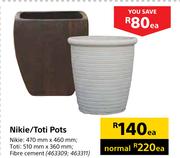 Nikie/Toti Pots-Each