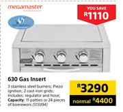 Megamaster 630 Gas Insert
