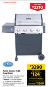 Megamaster Patio Sizzler 440 Gas Braai