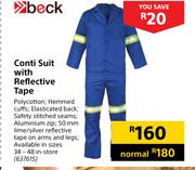 Beck Conti Suit With Reflective Tape