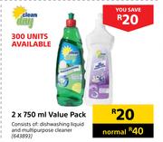 Clean Day Value Pack-2 x 750ml