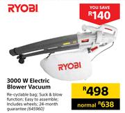 Ryobi 3000W Electric Blower Vacuum