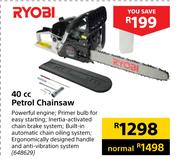 Ryobi 40cc Petrol Chainsaw