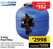 Bluechem 3 Bag Pool Filter
