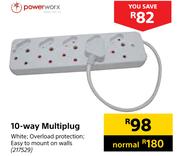 Powerworx 10 Way Multiplug