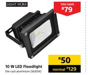 Light Worx 10W LED Floodlight 