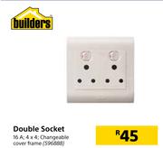 Builders Double Socket