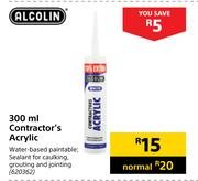 Alcolin Contractor's Acrylic-300ml