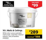 Fired Earth Walls & Ceilings-10Ltr
