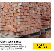 Clay Stock Bricks-Each