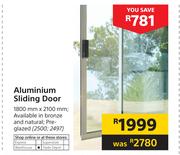 Aluminium Sliding Door 1800mm X 2100mm