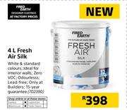 Fired Earth 4Ltr Fresh Air Silk