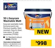 Dulux 10Ltr Easycare Washable Matt