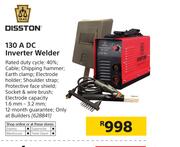 Disston 130 A DC Inverter Welder 