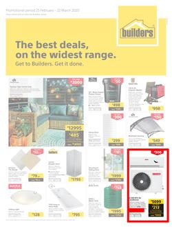 Builders Superstore KwaZulu Natal & East London : The Best Deals On The Widest Range (25 February - 22 March 2020), page 1