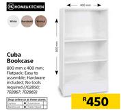 Home & Kitchen Cuba Bookcase-800 mm X 400 mm 