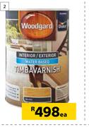 Dulux 5Ltr Woodgard Timbvarnish-Each