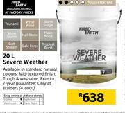 Fired Earth 20Ltr Severe Weather