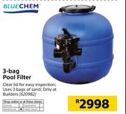 Blue Chem 3 Bag Pool Filter