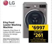 LG 8Kg Front Loader Washing Machine 