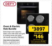 Defy Oven & Electric Hob Bundle