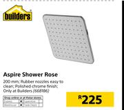 Builders Aspire Shower Rose
