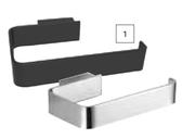 Lusso Ciano Toilet Paper Holder-Each
