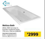 Sphinx Melissa Bath White 
