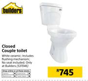 Builders Closed Couple Toilet 