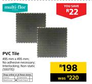 Multi-flor PVC Tile 495mm X 495mm