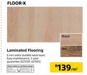 Floor X Laminated Flooring-Per Sqm