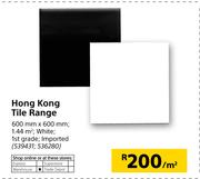 Hong Kong Tile Range 600mm X 600mm-PerSqm