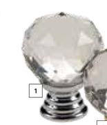 Silver Acrylic Golf Ball Knob