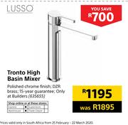 Lusso Tronto High Basin Mixer