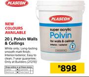 Plascon 20Ltr Polvin Walls & Ceilings