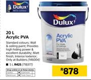 Dulux 5Ltr Acrylic PVA