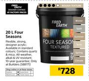 Fired Earth 20Ltr Four Seasons