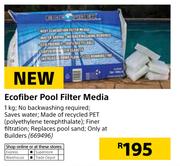 Ecofiber Pool Filter Media 1Kg