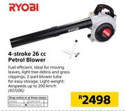 Ryobi 4 Stroke 26cc Petrol Blower