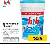 hth 25Kg Granular+ Chlorine