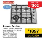 Goldair 4 Burner Gas Hob